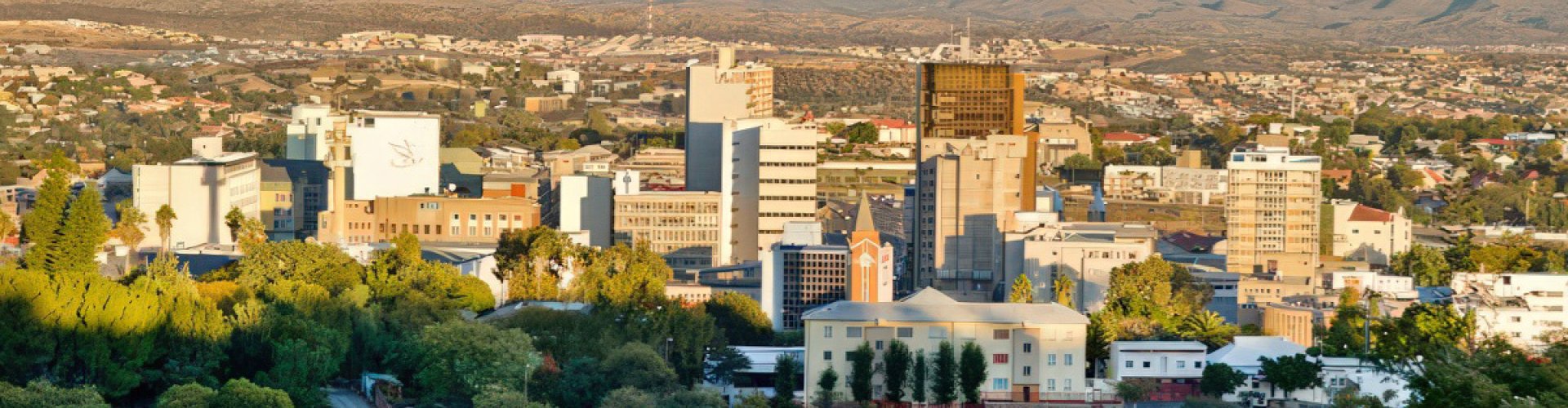 Luxury limousine in Windhoek