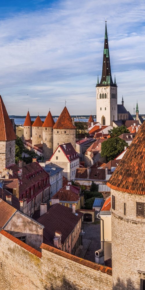 Luxury car interior in Tallinn