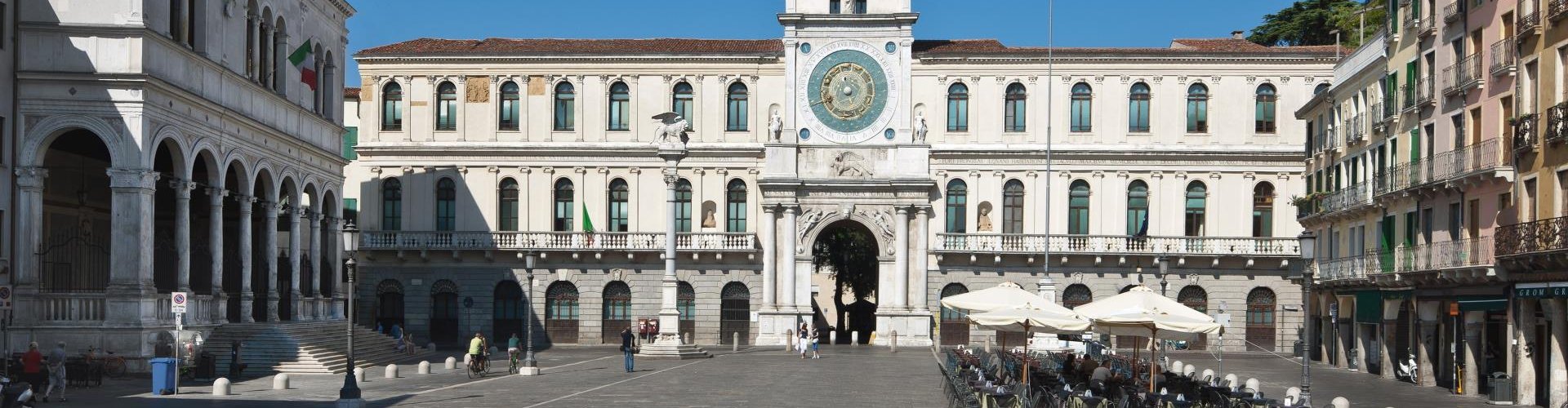Luxury car parked in Padua, Italy