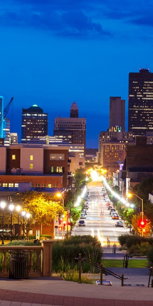 Luxury car interior in Des Moines