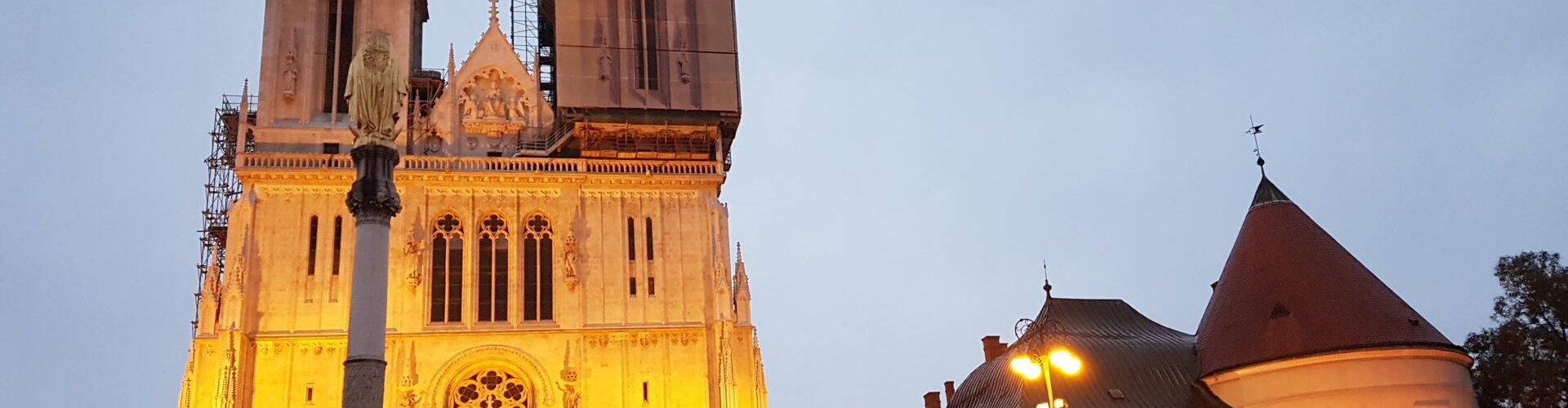 Luxury limousines lined up in Zagreb
