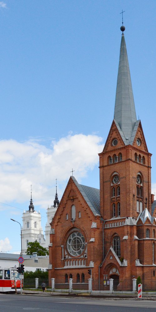 Luxurious interior of a limousine in Daugavpils