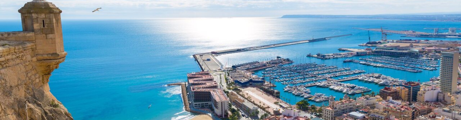 Luxury vehicle journey in Alicante