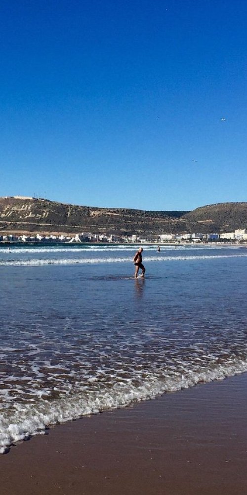 Luxury car in Agadir