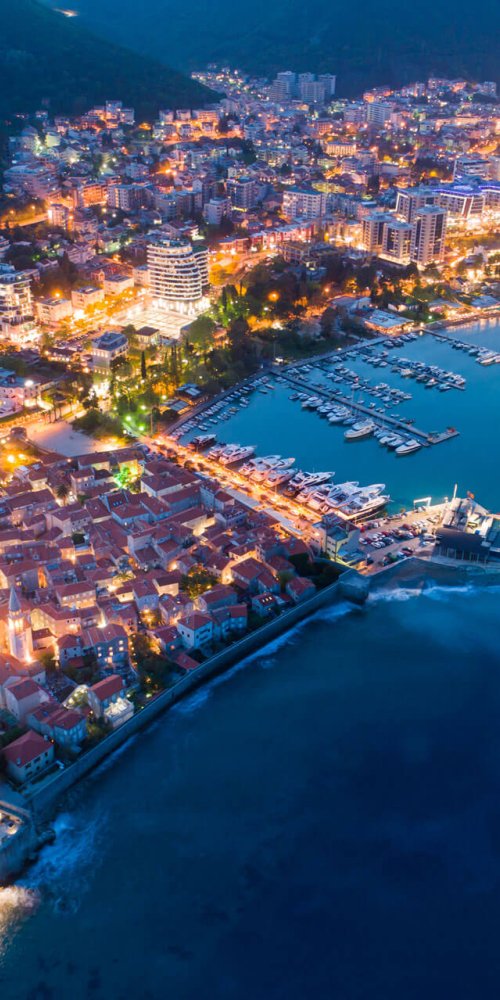 Luxury car interior in Budva