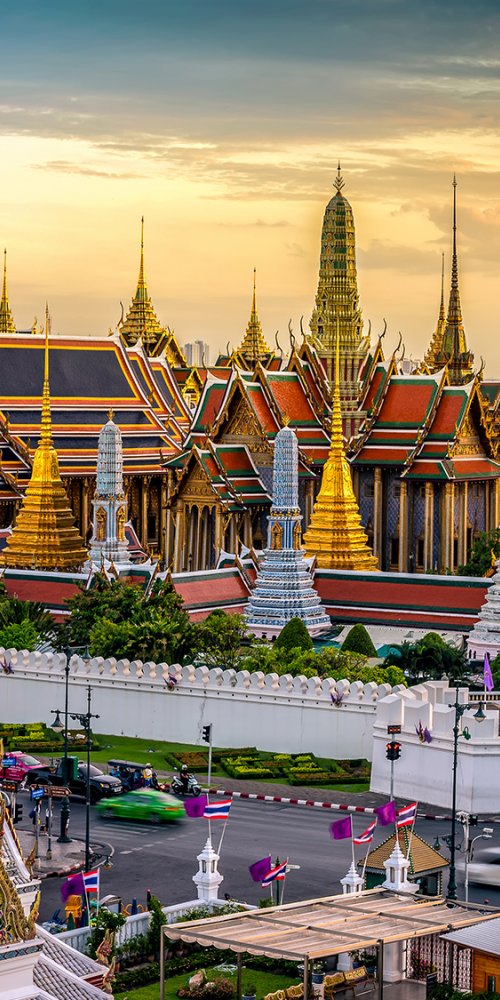 Luxury car interior, Bangkok
