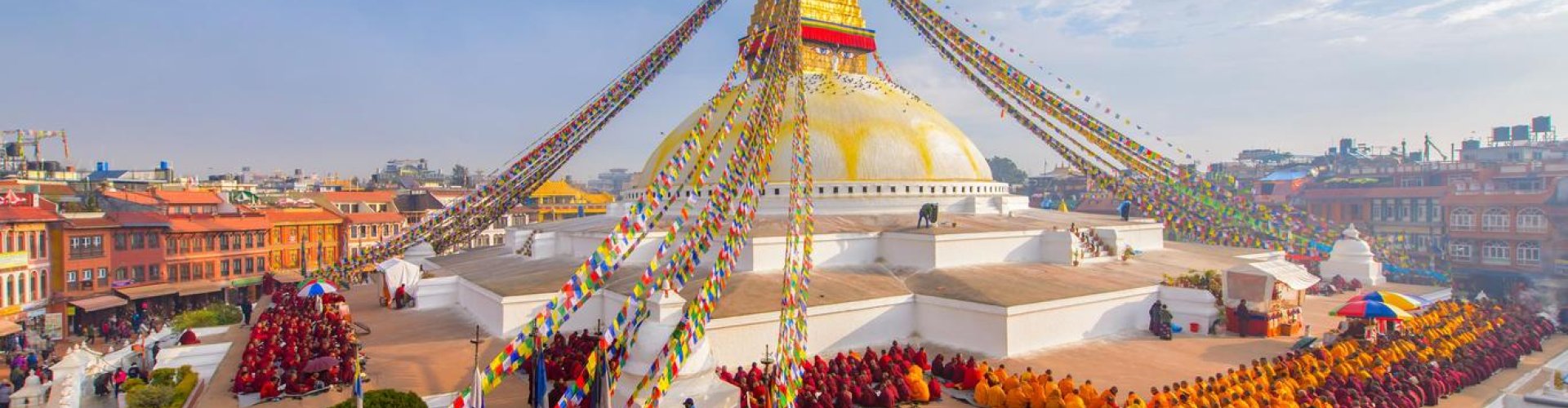 Luxurious limousine parked in scenic Kathmandu setting