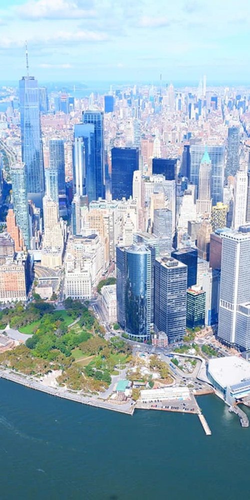 Luxury car interior New York City