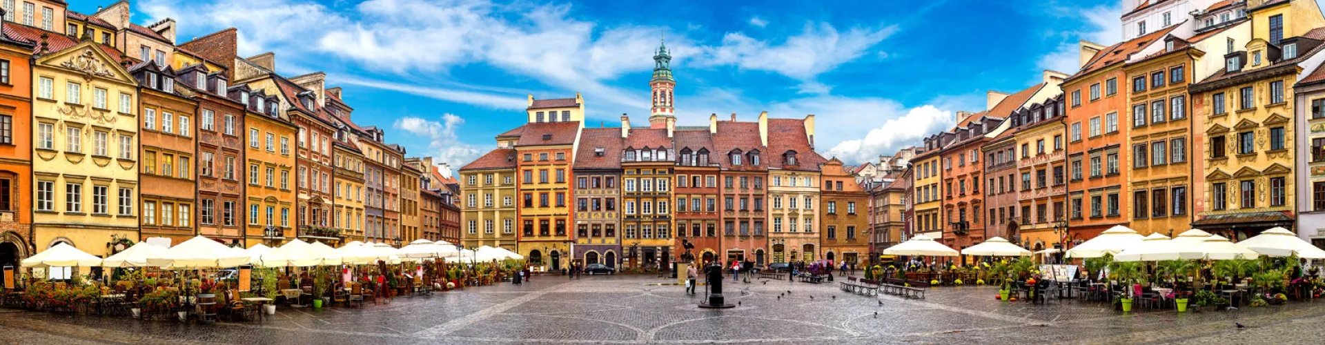 Luxury travel in Warsaw, PL