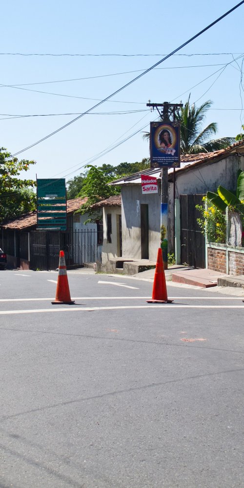 Luxury limousine interior in San Luis Talpa