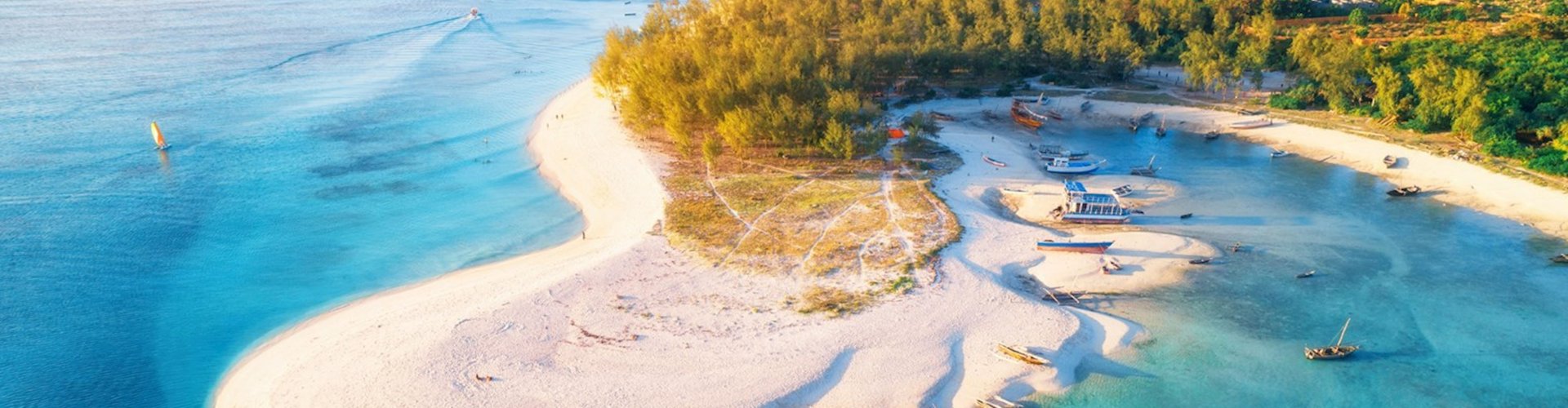 Luxury car on Zanzibar road